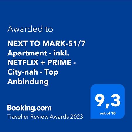 בוכום Next To Mark-51/7 Apartment - Inkl. Netflix + Prime - City-Nah - Top Anbindung מראה חיצוני תמונה
